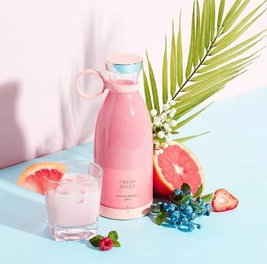 Aura- Mini Licuadora de vaso Portátil + Termo con pantalla de regalo!