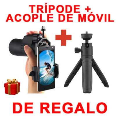 Telescopio Monocular con Soporte para Movil - Eagle™