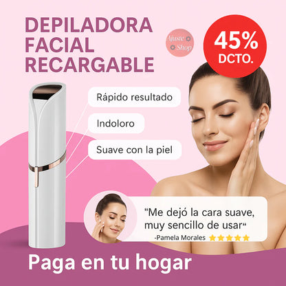 Depilador Facial En Forma De Pintalabios
